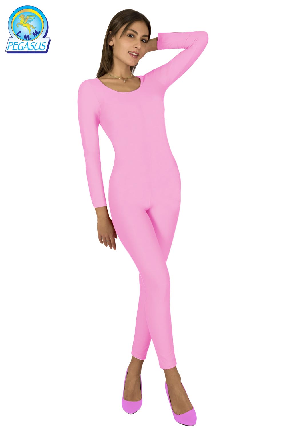 TUTA LYCRA ROSA DANZA DONNA